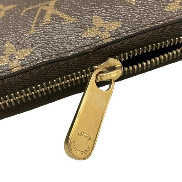 Auth LOUIS VUITTON Zippy Wallet M60017 Monogram GI0153 Long Wallet - Picture 6 of 13